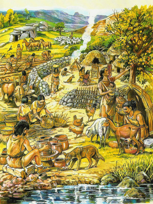 Período Neolítico ou Idade da Pedra Polida (10 000 a 5000 a. C ...