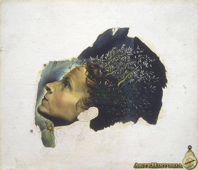 Comienzo automático de un retrato de Gala