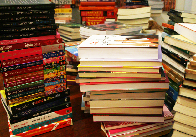 Como organizar livros casa