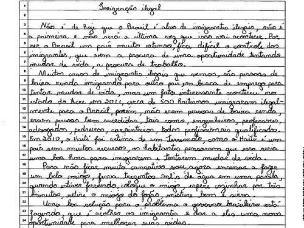 MEC divulga índice de corretores de redação que foram reprovados  2