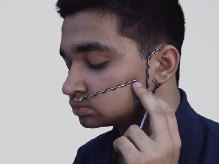 Estudante indiano cria aparelho que permite falar durante respiração