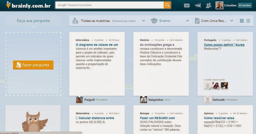 Conheça a rede social educativa Brainly 2