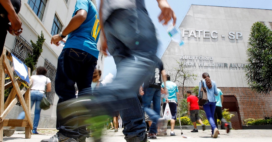 Inscrições para o vestibular 2015 das Fatecs terminam hoje 2