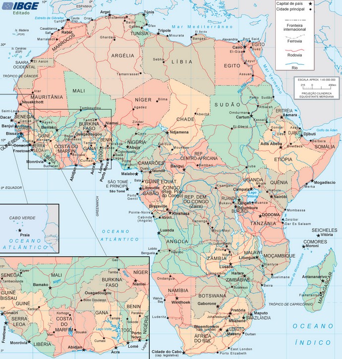 Mapa África