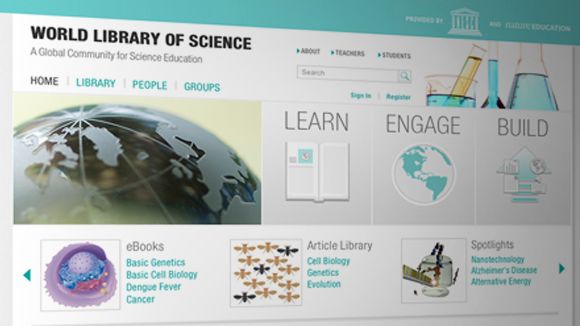 Unesco lança projeto de biblioteca científica global