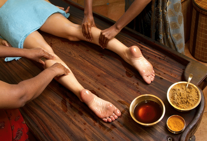 Massagem Ayurvédica