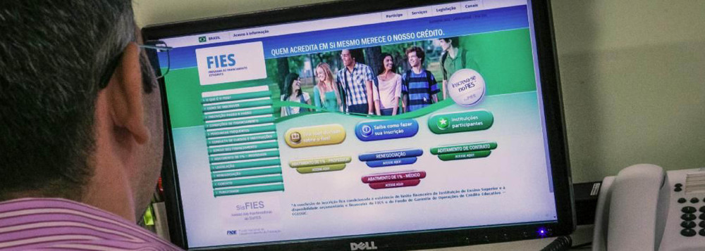 Termina nesta quarta-feira inscrições para o Fies 2
