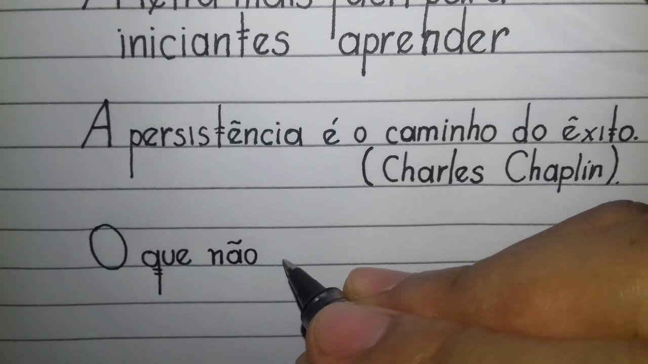 Dicas para melhorar a sua letra