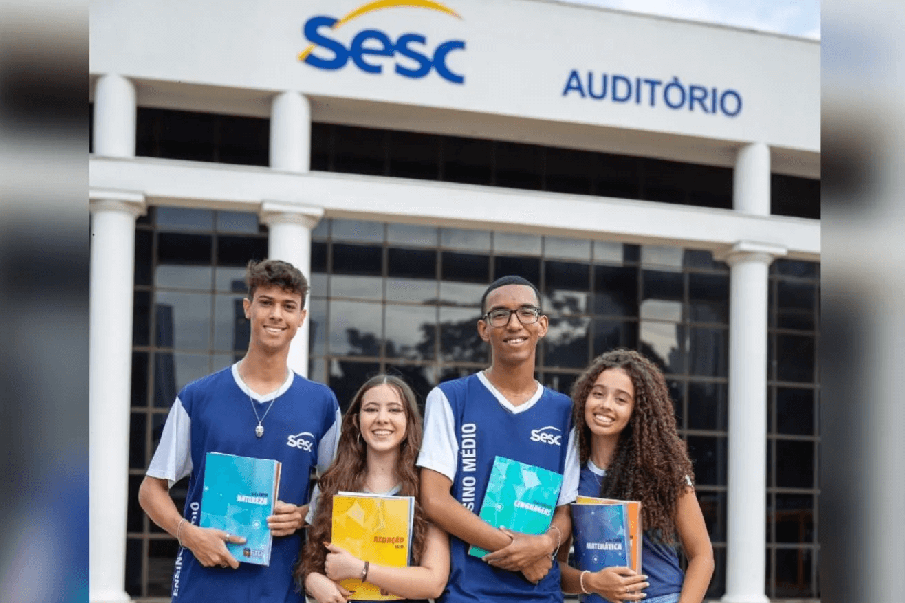 Abertas inscrições para cursinho gratuito do Sesc Goiás